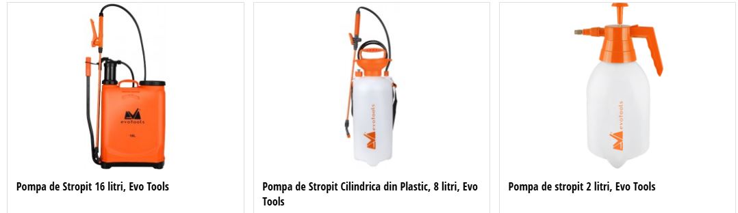 pompa de stropit pentru insecticide